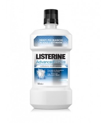 LISTERINE ADVANCE WHITE 500ML